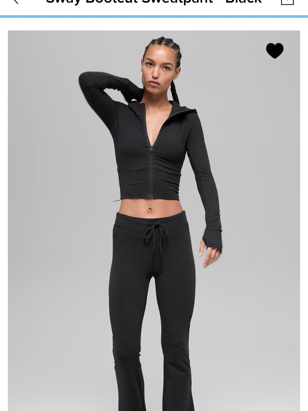 Alo Sway Bootcut Sweatpant- new - Picture 2 of 6